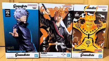 Grandista 피규어 3체 세트 이치고 나루토 고죠 사토루