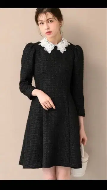 MISCH MASCH 미슈마슈 트위드 원피스