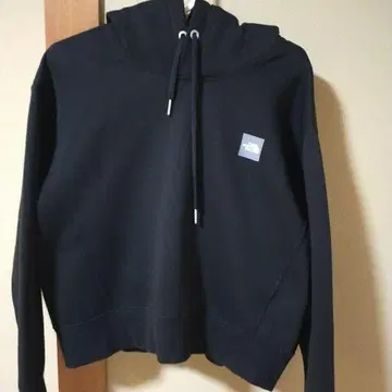 THE NORTH FACE 블랙 크롭 후디 L