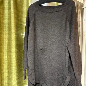 Spick & Span 브라운 긴팔 니트