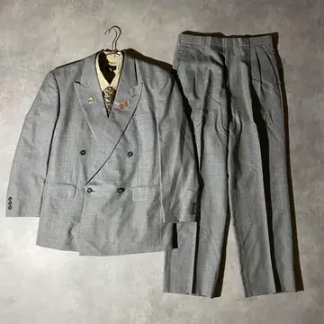 80s-90s 수트 더블 셋업 성인식 NO. 157