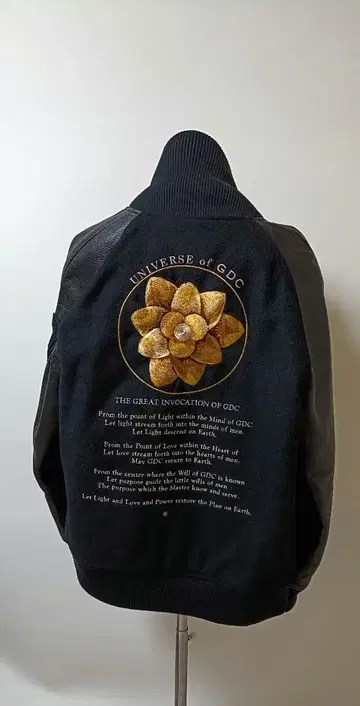 오리지널 GDC 로터스 바시티 자켓 XL