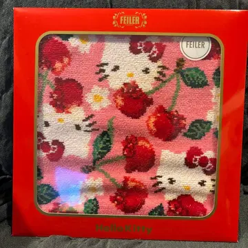 FEILER 헬로키티 타월 핑크