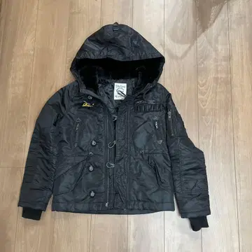 밀리터리 자켓 블랙