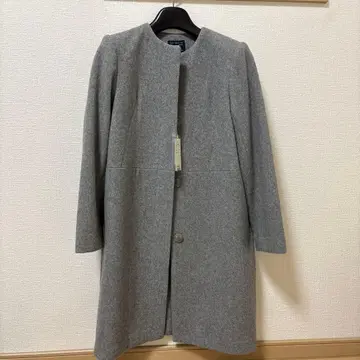 N. 그레이 롱 코트 코트 S 사이즈 새상품 미사용 여성용 아우터