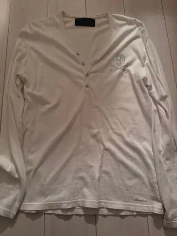 Roen 로엔 롱t 티셔츠 스와로브스키 화이트 48 사이즈