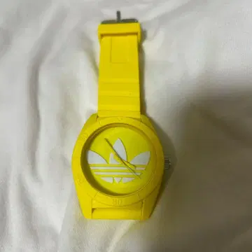 adidas 시계 옐로우 컬러