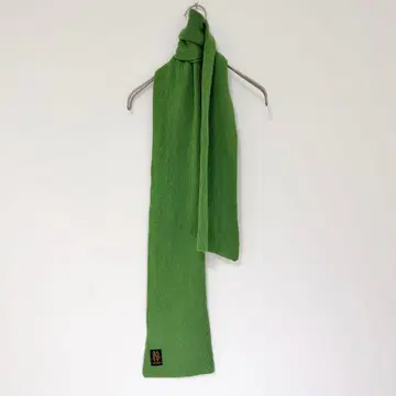 BATONER 바토너 머플러 그린 일본제 리브 스카프
