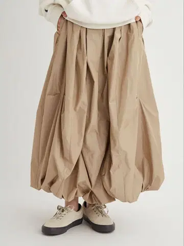 새상품 eco 턱 볼륨 벌룬 스커트