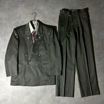 80s-90s 수트 더블 셋업 성인식 NO. 161