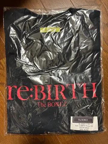 The BONEZ re:BIRTH 티셔츠 XL