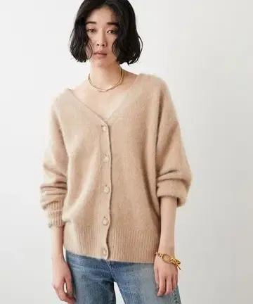 퍼 니트 2WAY 가디건