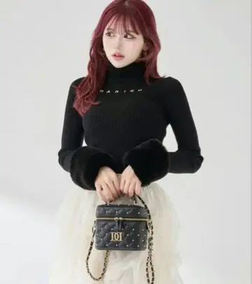 darich 스무스 퍼 립 니트탑