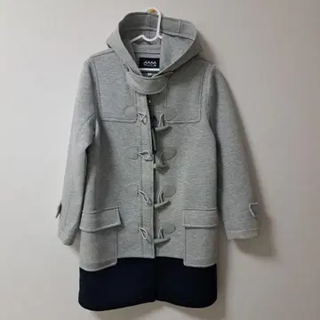 MUTA 더플 코트 그레이/네이비 F 사이즈