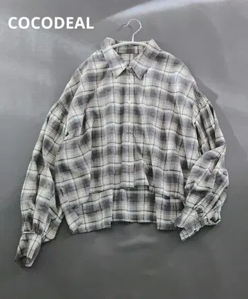 코코딜 COCODEAL 루즈핏 긴팔 셔츠 벌룬 소매