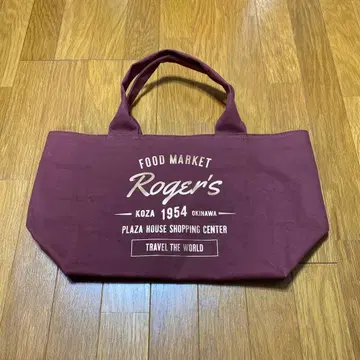 [ 새상품 미사용 ] Roger's 로저스 플라자하우스 오키나와 에코백