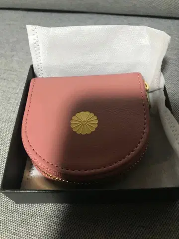 황궁 코인 케이스 동전 지갑 지갑 핑크