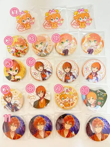 젤 캔뱃지 묶음 판매 [ 낱개 판매 가능 ]