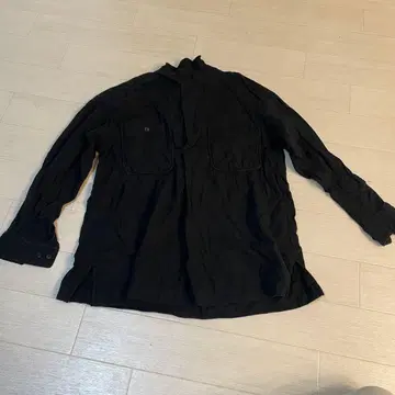 ISSEY MIYAKE 블랙 긴팔 셔츠