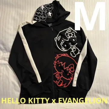 HELLO KITTY x EVANGELION 후드티 M