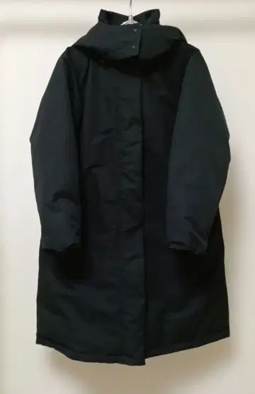 무인양품 발수 후드 부착 다운 코트