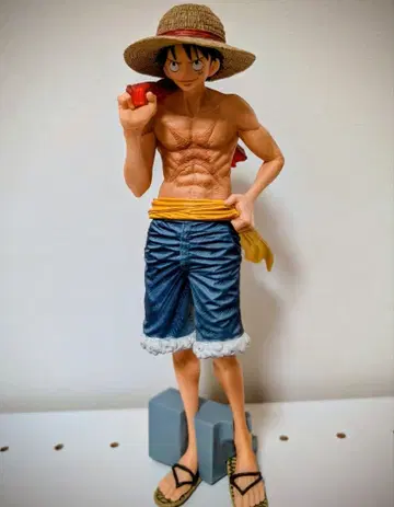 [ 상자 없음 ] 원피스 피규어 루피 원피스 매거진