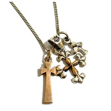 LORD CAMELOT 로드캐머롯 실버 크로스 목걸이