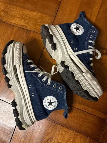 컨버스 올스타 데님 통굽 스니커즈 25.5
