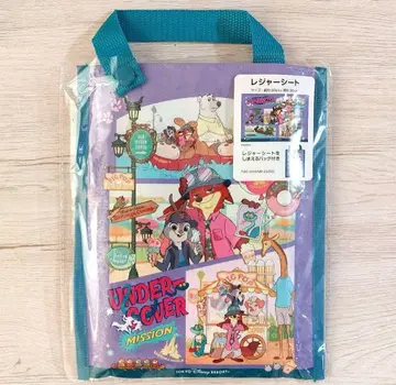 Disney 돗자리 주토피아 백 포함 디즈니 리조트