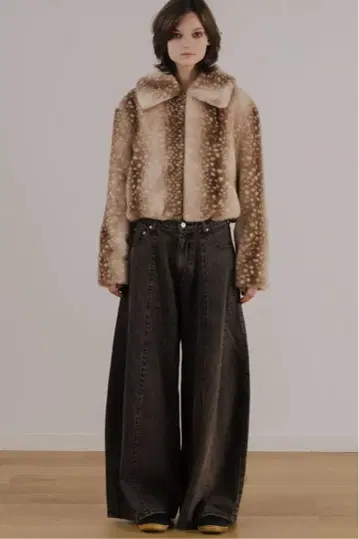 [ 미사용 ] THE TOE 팬츠 데님 와이드 팬츠