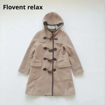 Flovent 플로벤트 울 더플 코트 캐플라 소가죽