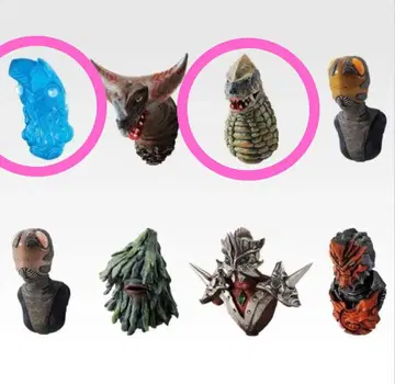 제일복권 울트라맨 시리즈 괴수 초대전 vol.2 F상 괴수두감 2종 a