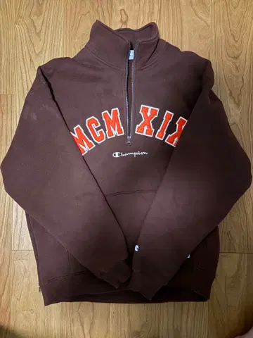 Champion 브라운 지퍼 트레이닝복