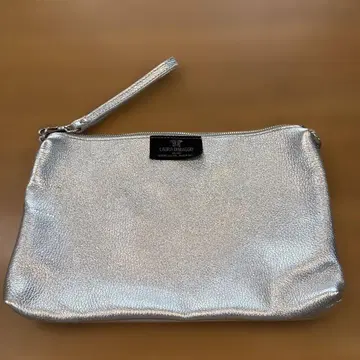 LAURA DI MAGGIO 실버 클러치백