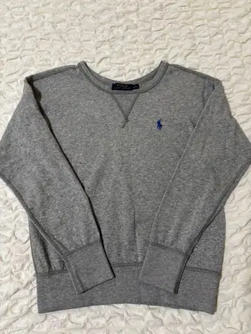 폴로 랄프 로렌 얇은 소재 맨투맨 트레이닝복 그레이 S