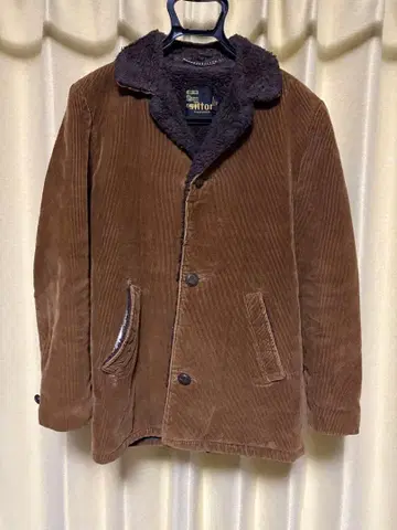 70s silton 빈티지 런치 코트 코듀로이