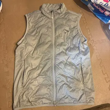 캘러웨이 그레이 퀼팅 베스트 L