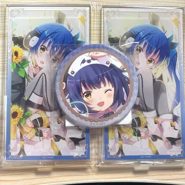 주문토끼 주문은 토끼입니까? 마야 캔뱃지 아크릴 스탠드 리제네 3종 세트