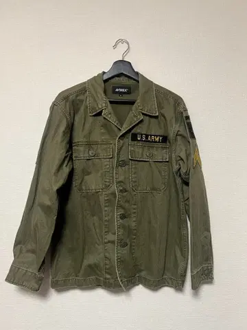AVIREX U.S. ARMY 밀리터리 자켓 M
