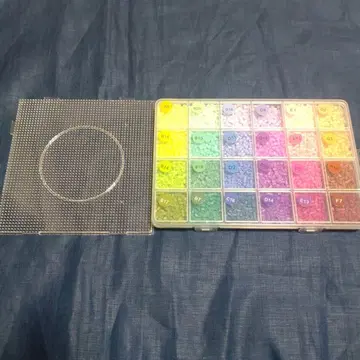 펄러비즈 2.6mm 24색과 비즈 보드