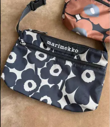 marimekko 플라워 패턴 숄더백