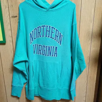 RAG MACHINE 터콰이즈 후드티 L 사이즈