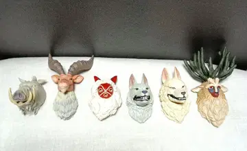 모노노케 히메 페이스 마그넷 마그넷 지브리 컴플리트 피규어