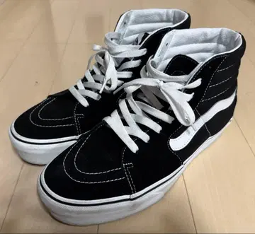VANS 스케이트 하이 플랫폼 2.0 27cm 블랙