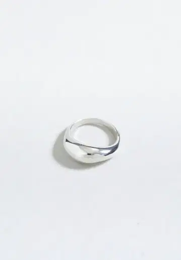 Silver Curve Pinky Ring(스카프 링) 9호