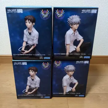 에반게리온 신극장판 VIGNETTEUM 신지 카오루 피규어 4점