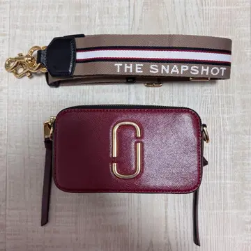 MARCJACOBS 마크제이콥스 숄더백 버건디 레드