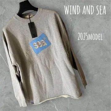 WIND AND SEA 플래그 로고 스웨트셔츠 2025