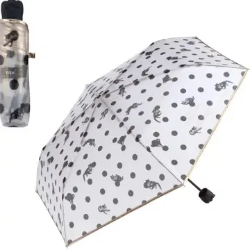 새상품! 무료배송 Wpc 발바닥 플라스틱 엄브렐라 냥 도트 mini