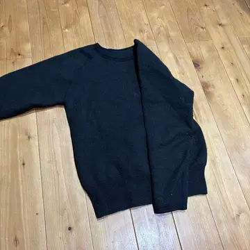 모치조이 와시오 초도톰 긴팔 크루넥